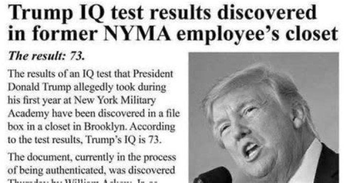 Donald Trump IQ Score: The Surprising Truth Revealed
